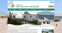 Desktop Screenshot of campingdewittemolen.nl
